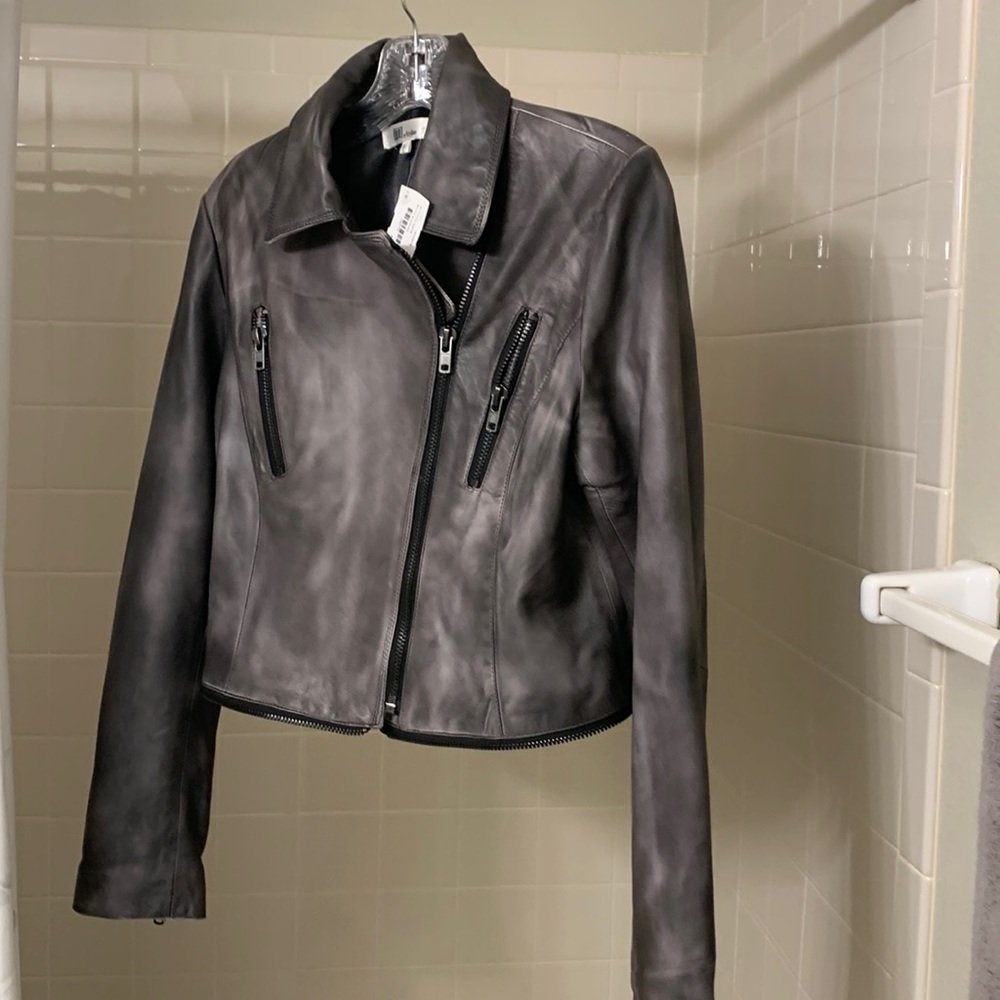 Leather jacket